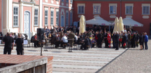 Impreza w hotelu Krasicki z okazji odejścia ze służby komendanta Pakisza. 5 maja 2013 roku