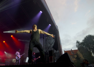 Wokalista zespołu "Loka"