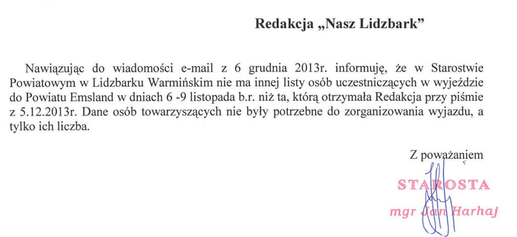 odpowiedź że nie ma nazwisk_cr
