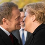 Tusk i Merkel.  źródło: Wyborcza.pl