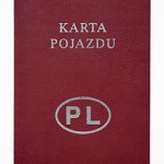 karta pojazdu