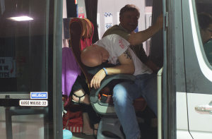 Zmęczenie daje o sobie znać. 