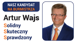 Artur Wajs - kandydat Burmistrza Wiśniowskiego do tytułu "Zasłużony Obywatel Lidzbarka Warmińskiego"