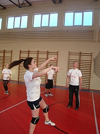 Gminny turniej siatkówki w Kiwitach